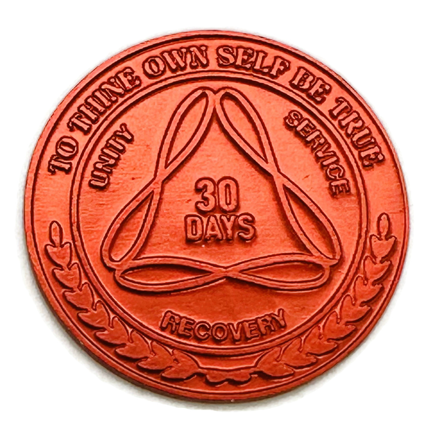 25 Pack Sobriety Mint Aluminum AA Meeting Chips 30 Days — AA