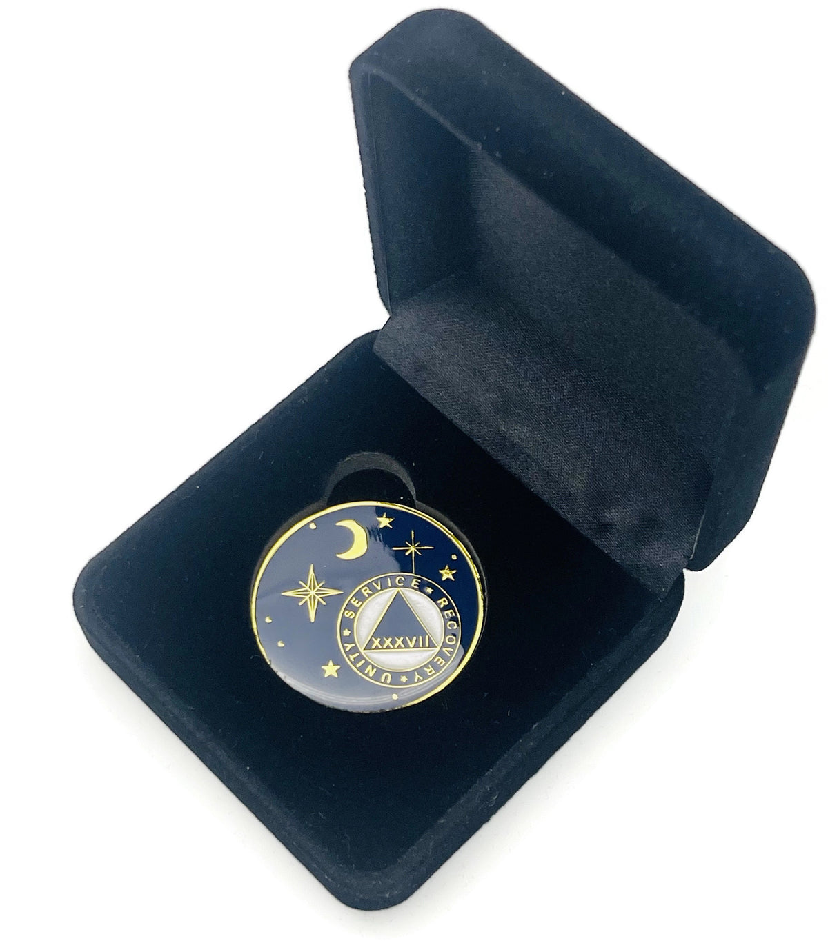 37 Year 4th Dimension Rocket Specialty AA Recovery Coin + Velvet Case ...